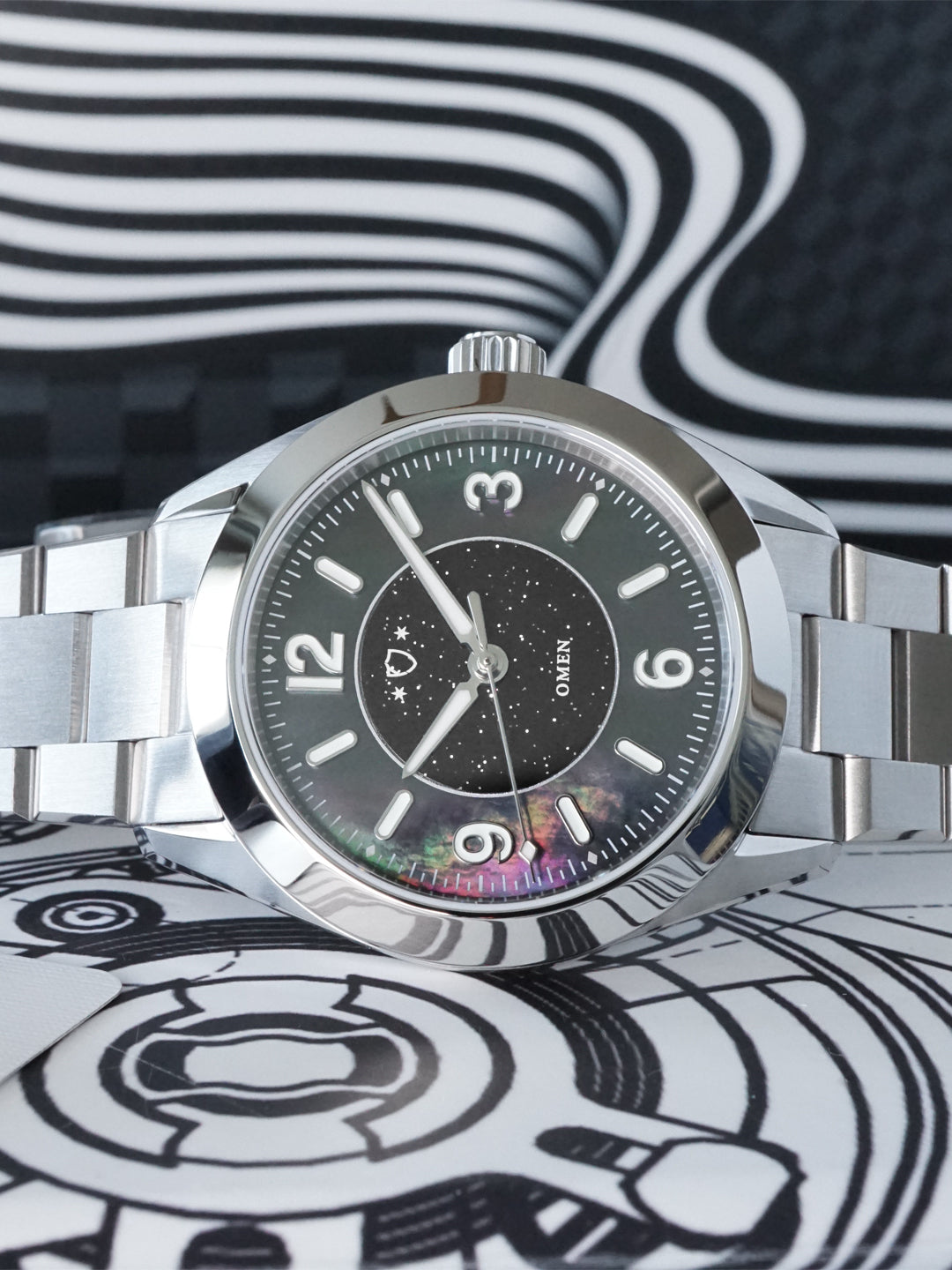 A3 Omen II - Black Aventurine / Black Mother of Pearl (Pre-Order)