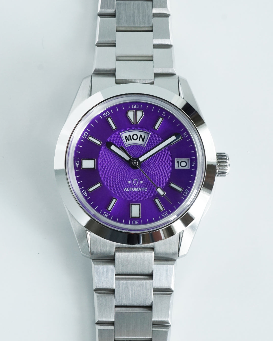 A5 Legacy X - Purple Sunburst with Guilloche (Pre-Order)