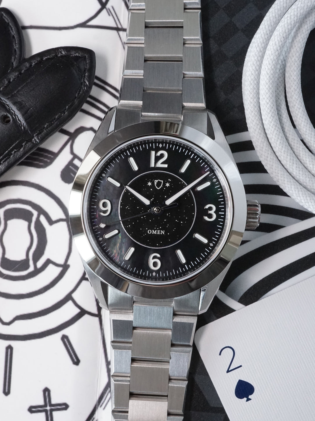 A3 Omen II - Black Aventurine / Black Mother of Pearl (Pre-Order)