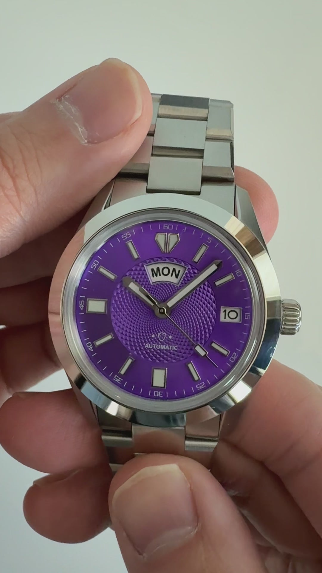 A5 Legacy X - Purple Sunburst with Guilloche – Alexander James
